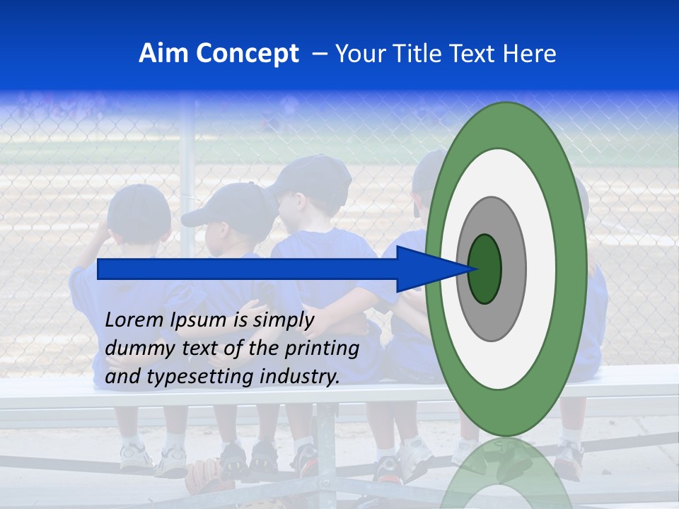 Fun Field Kid PowerPoint Template