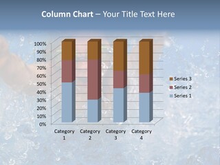 Boy Swimming Pool Skin PowerPoint Template