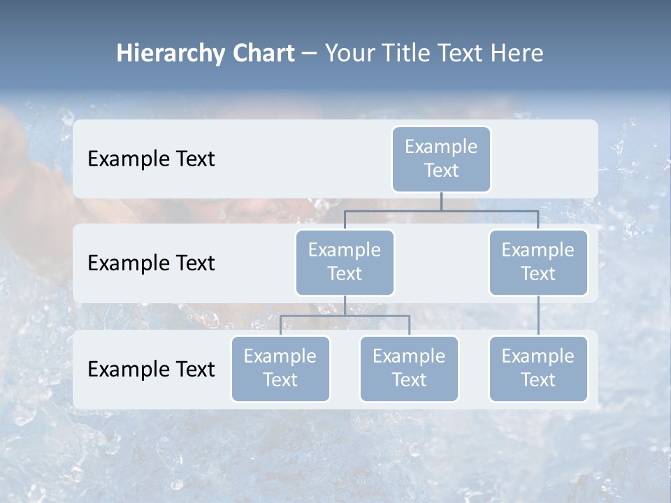 Boy Swimming Pool Skin PowerPoint Template