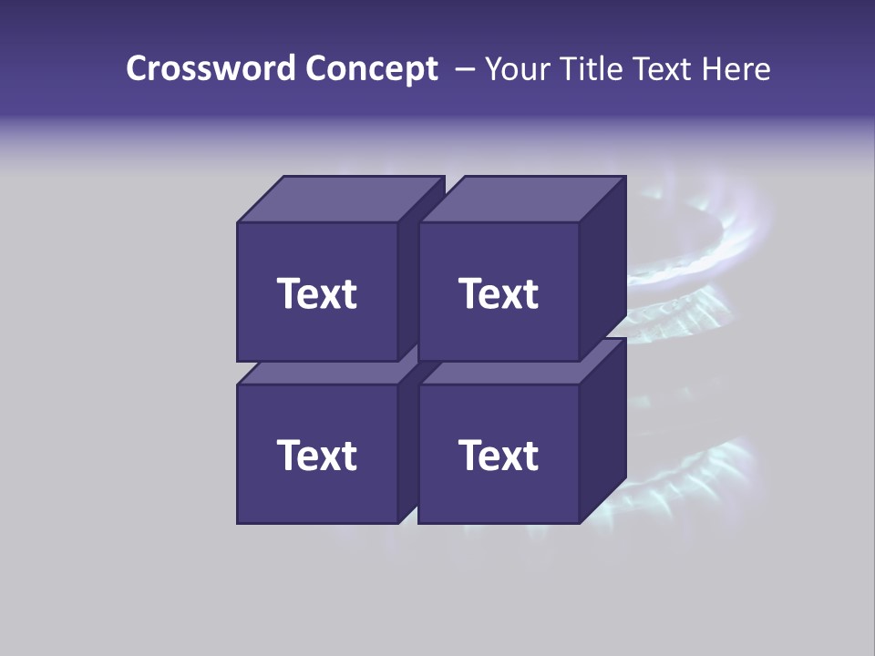 Flame Stove Flamed PowerPoint Template