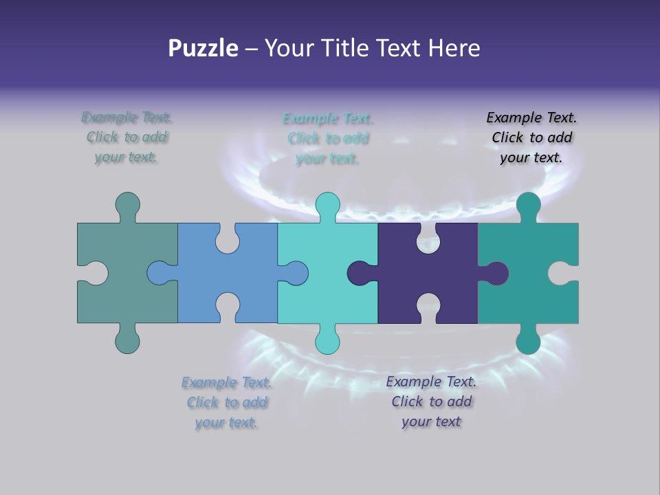 Flame Stove Flamed PowerPoint Template