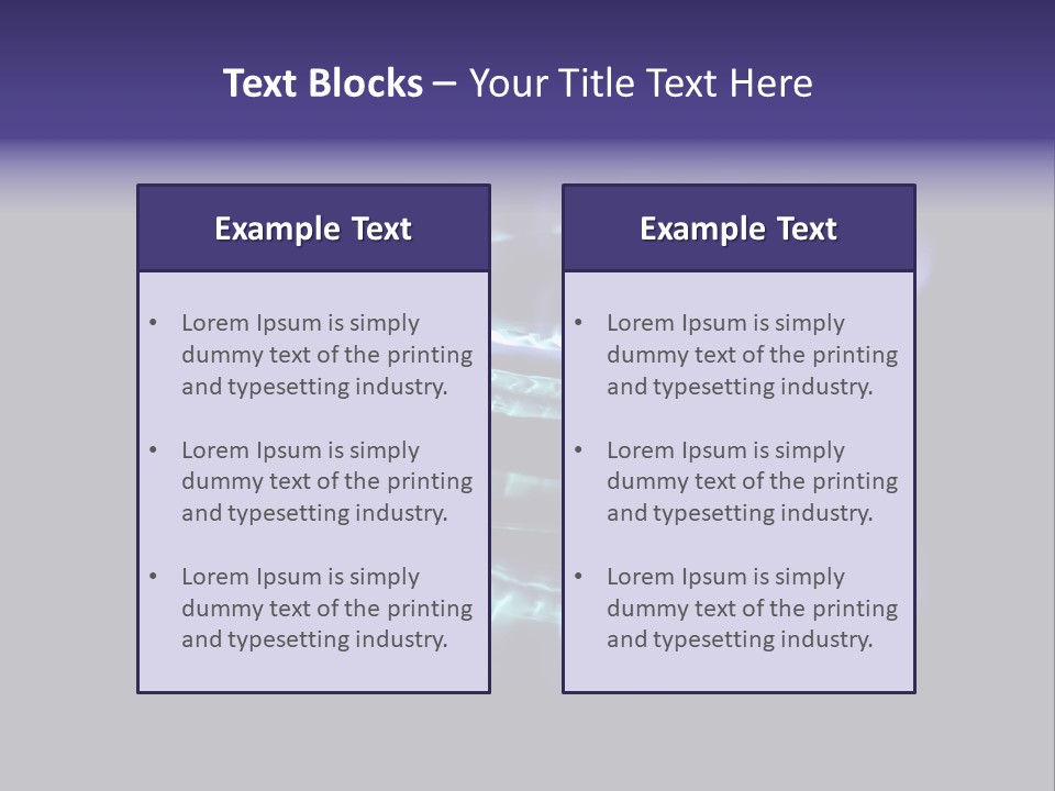 Flame Stove Flamed PowerPoint Template