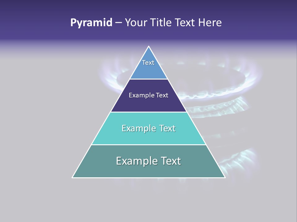 Flame Stove Flamed PowerPoint Template