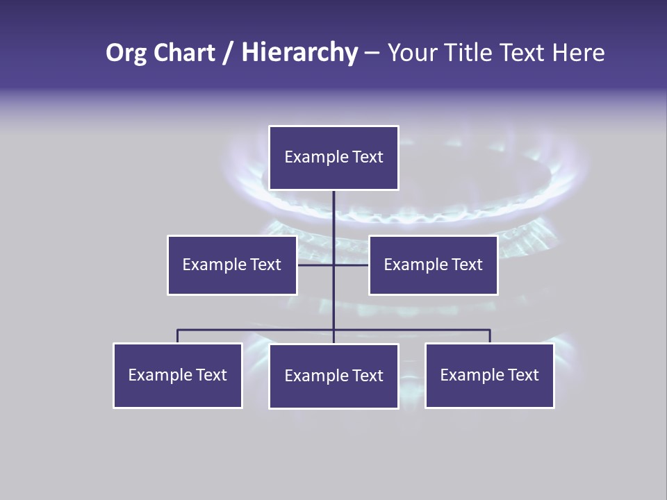 Flame Stove Flamed PowerPoint Template