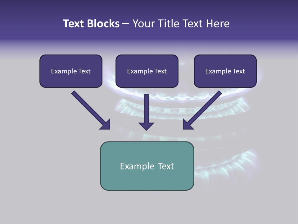 Flame Stove Flamed PowerPoint Template