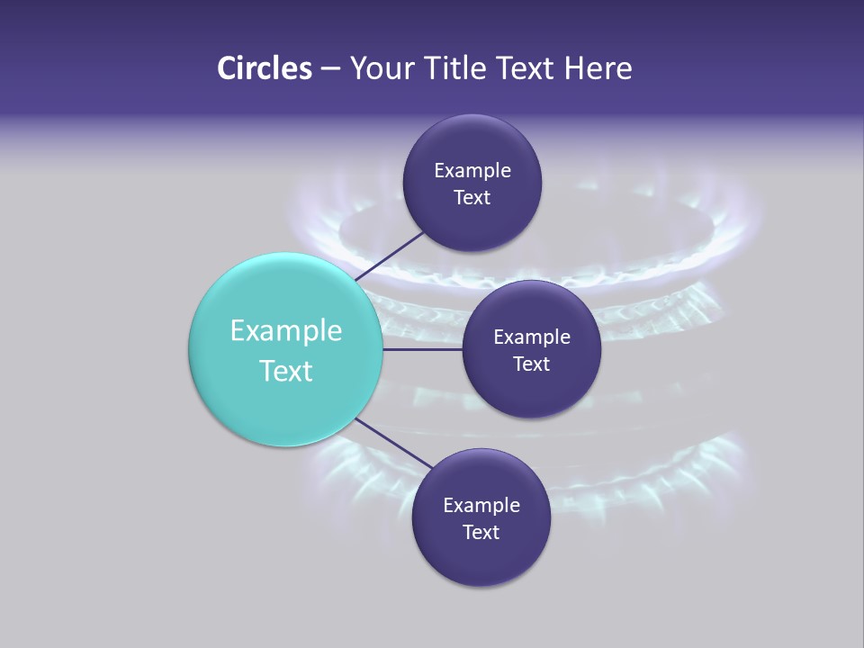 Flame Stove Flamed PowerPoint Template