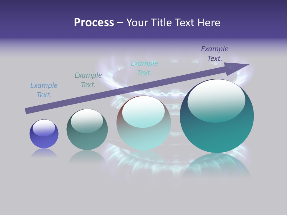 Flame Stove Flamed PowerPoint Template