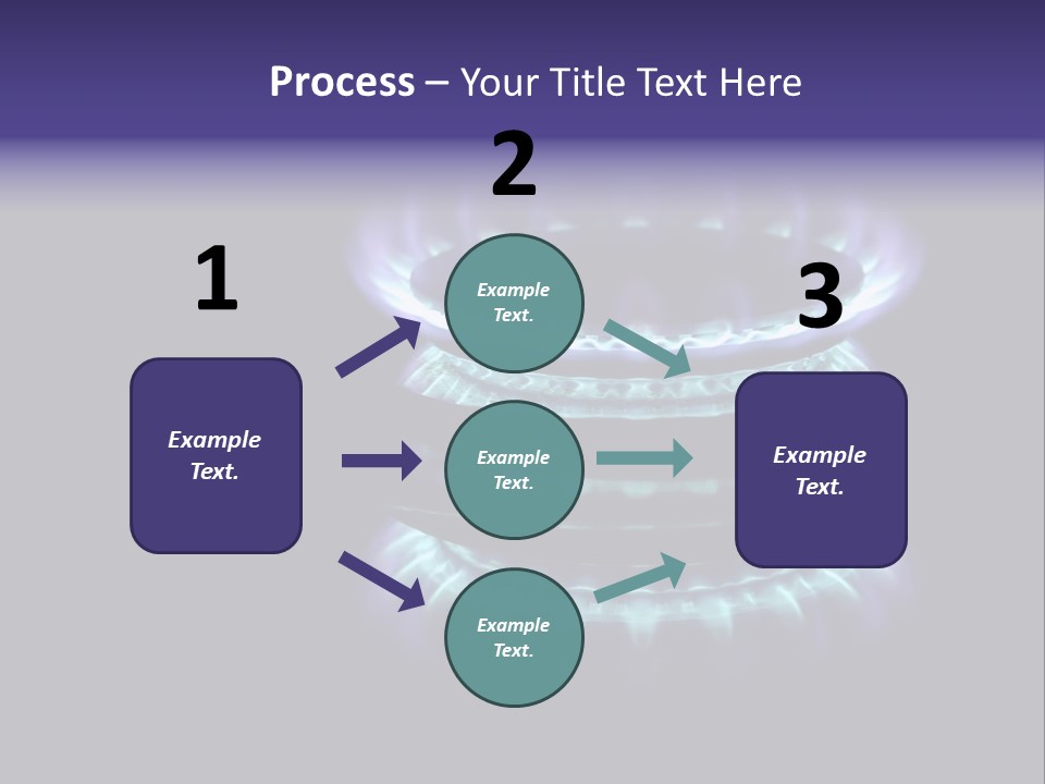 Flame Stove Flamed PowerPoint Template