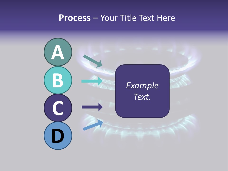 Flame Stove Flamed PowerPoint Template