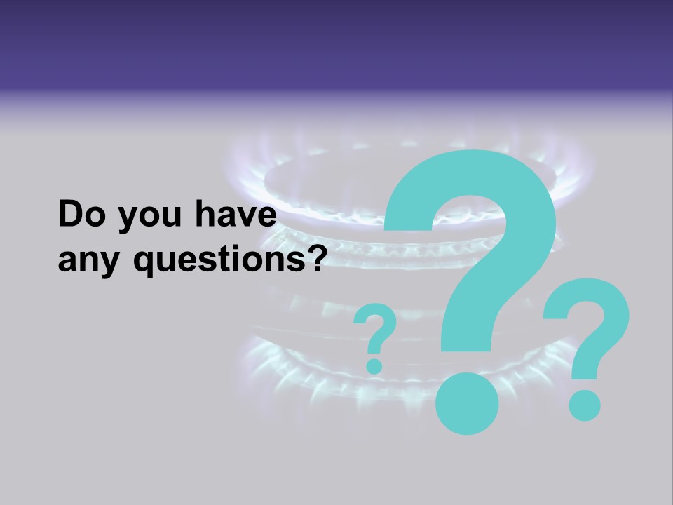 Flame Stove Flamed PowerPoint Template