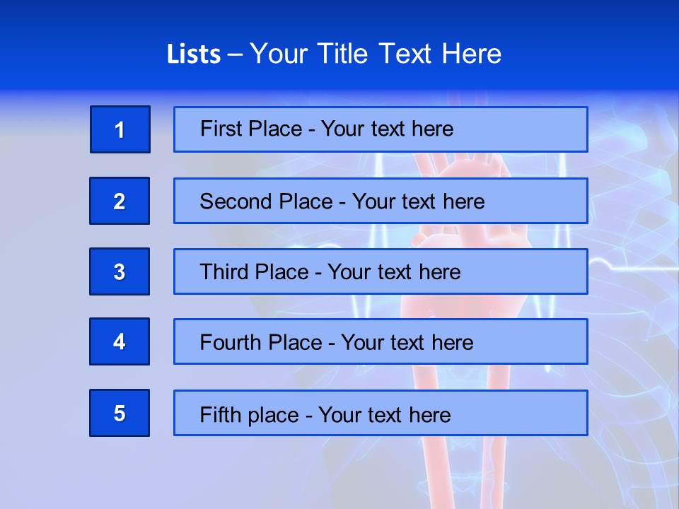 Science Ribs Internal PowerPoint Template