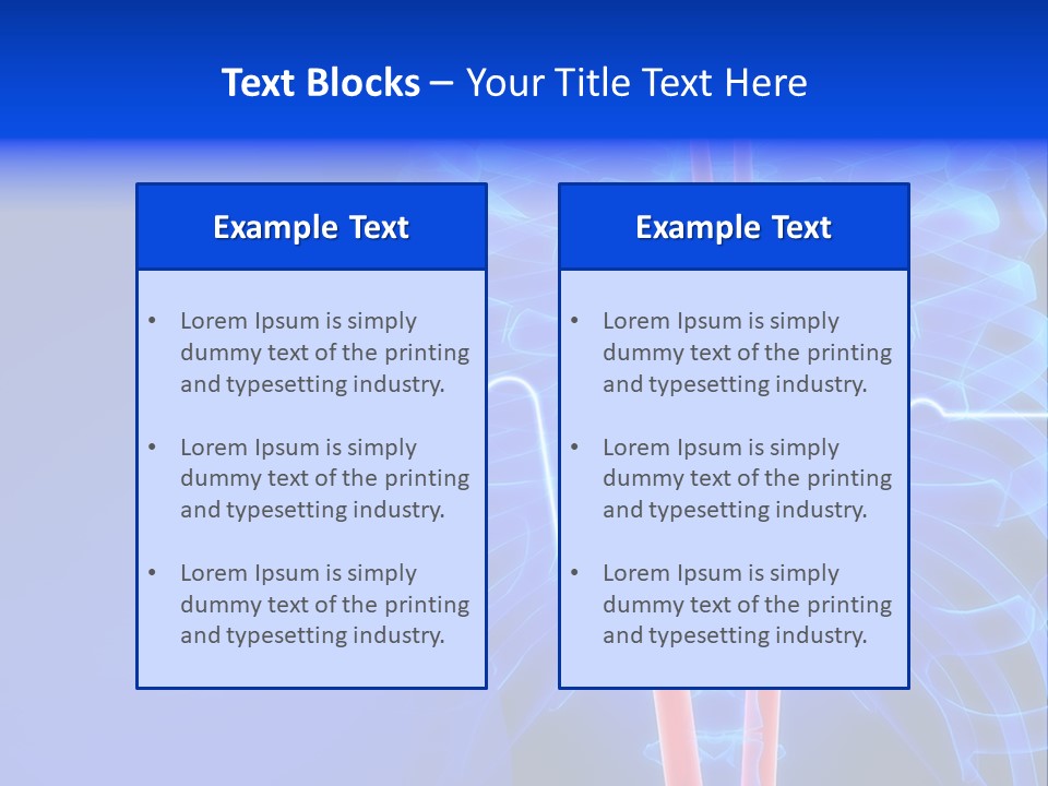 Science Ribs Internal PowerPoint Template