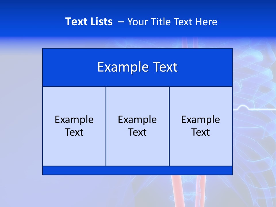 Science Ribs Internal PowerPoint Template