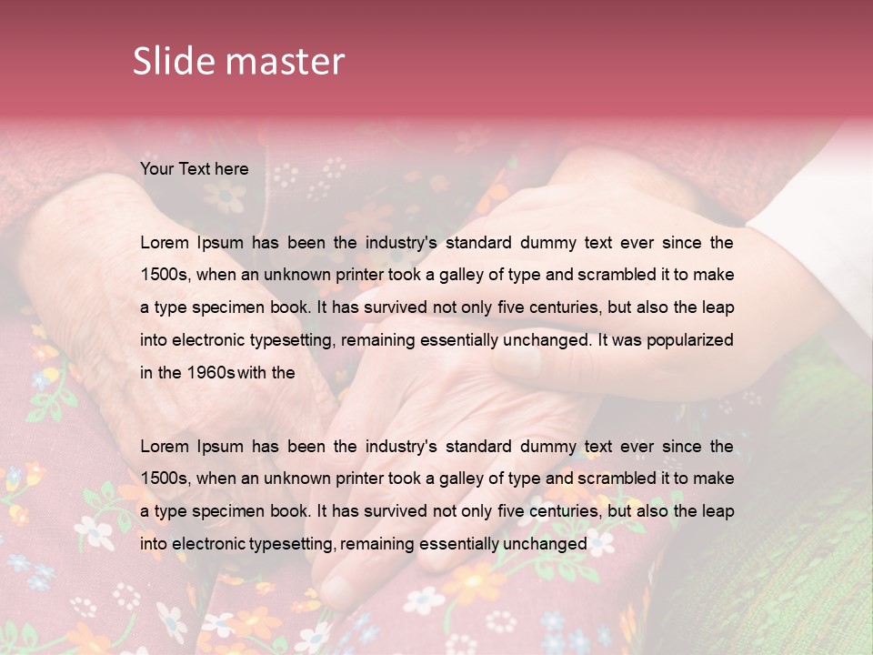 Giving Home Health PowerPoint Template