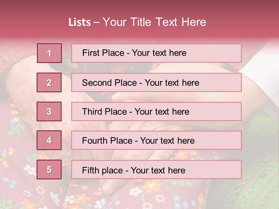 Giving Home Health PowerPoint Template
