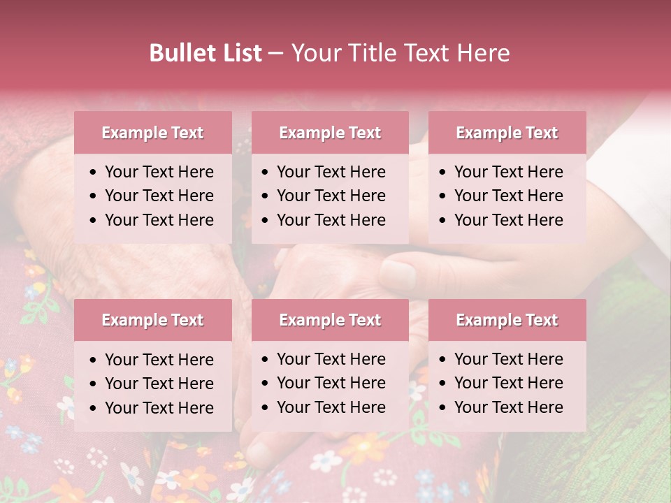 Giving Home Health PowerPoint Template