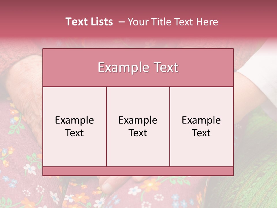 Giving Home Health PowerPoint Template