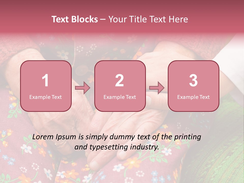 Giving Home Health PowerPoint Template