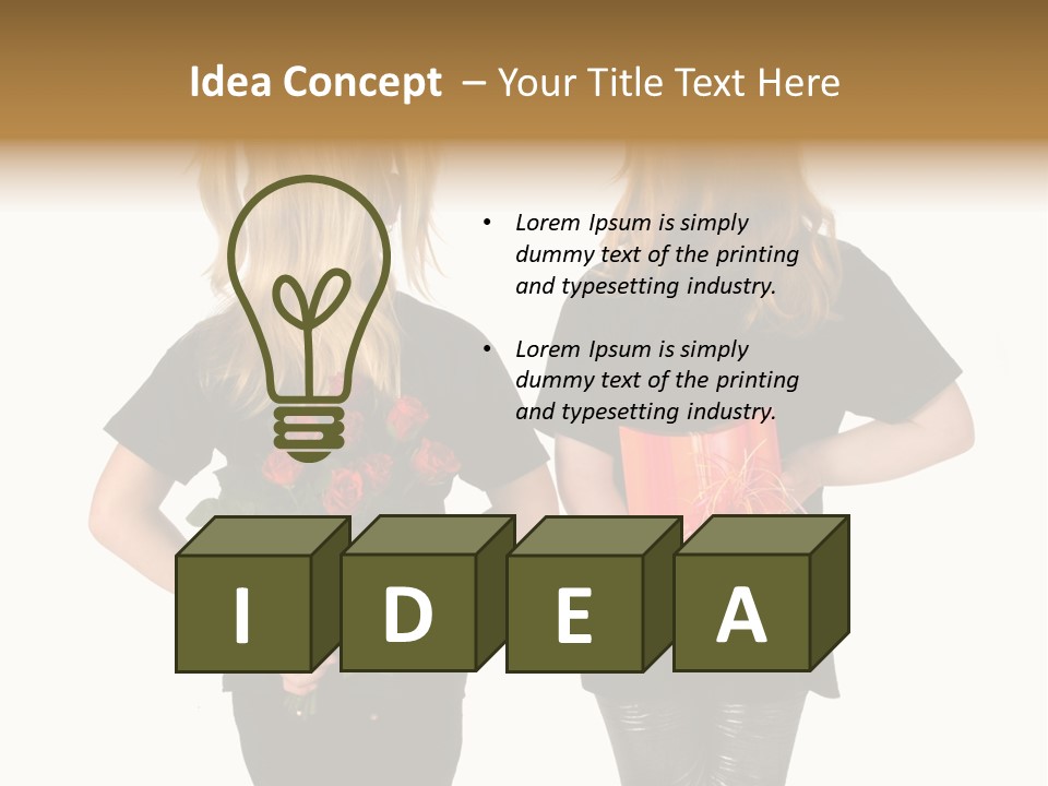 Green Dip Sauce PowerPoint Template