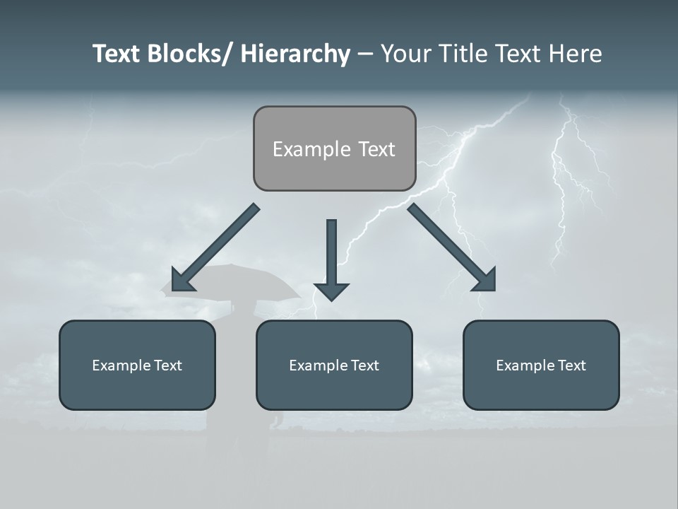 Grass Lightning Safety PowerPoint Template