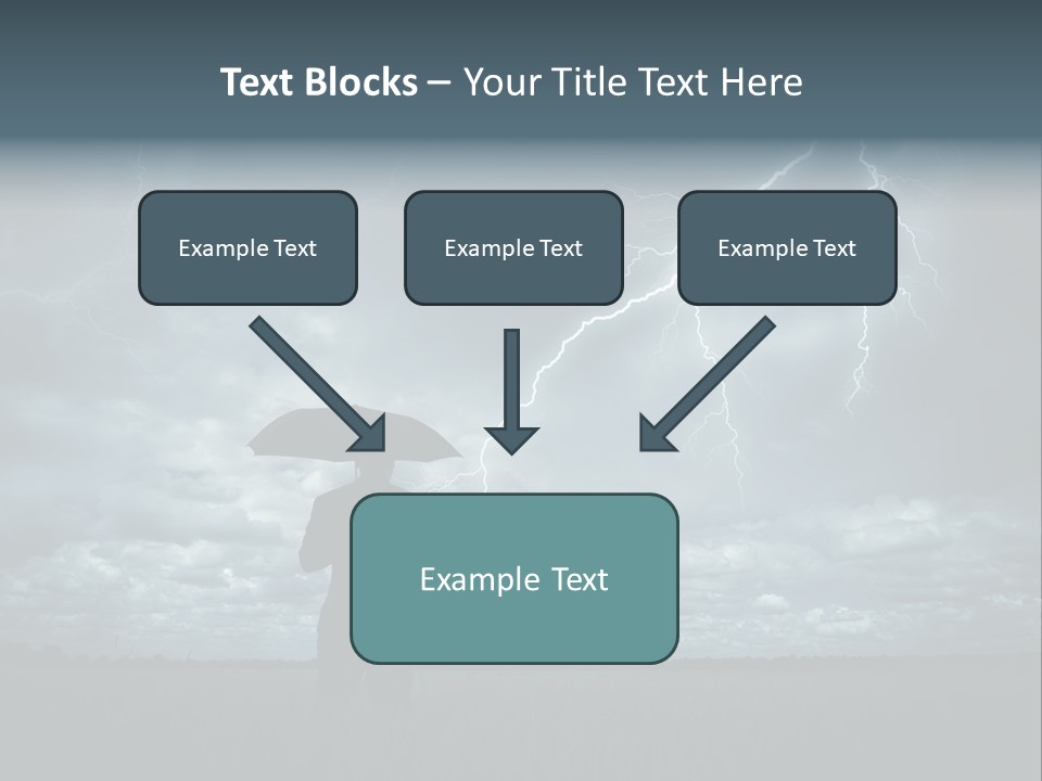 Grass Lightning Safety PowerPoint Template