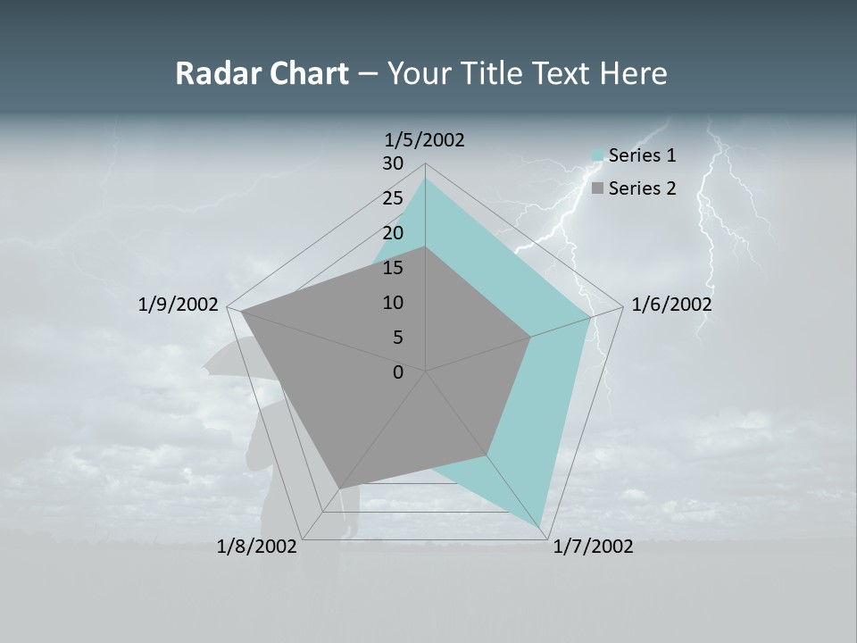 Grass Lightning Safety PowerPoint Template