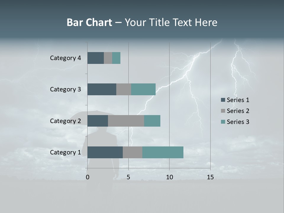 Grass Lightning Safety PowerPoint Template