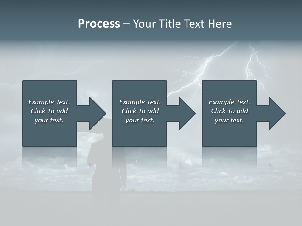 Grass Lightning Safety PowerPoint Template