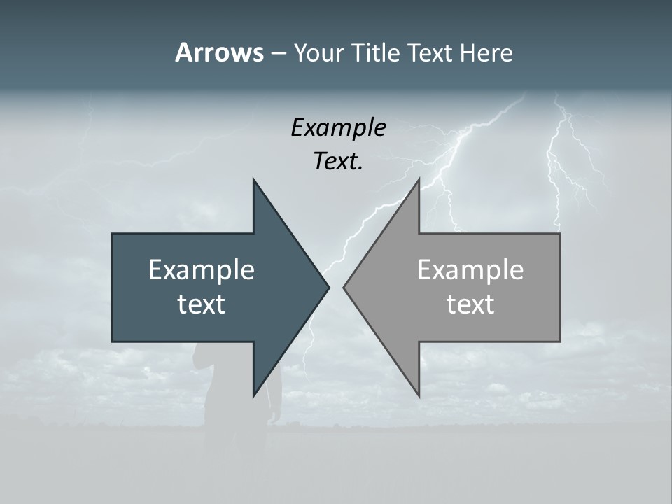 Grass Lightning Safety PowerPoint Template