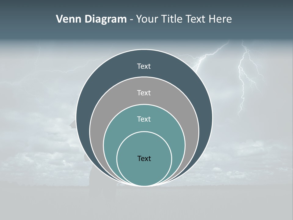 Grass Lightning Safety PowerPoint Template