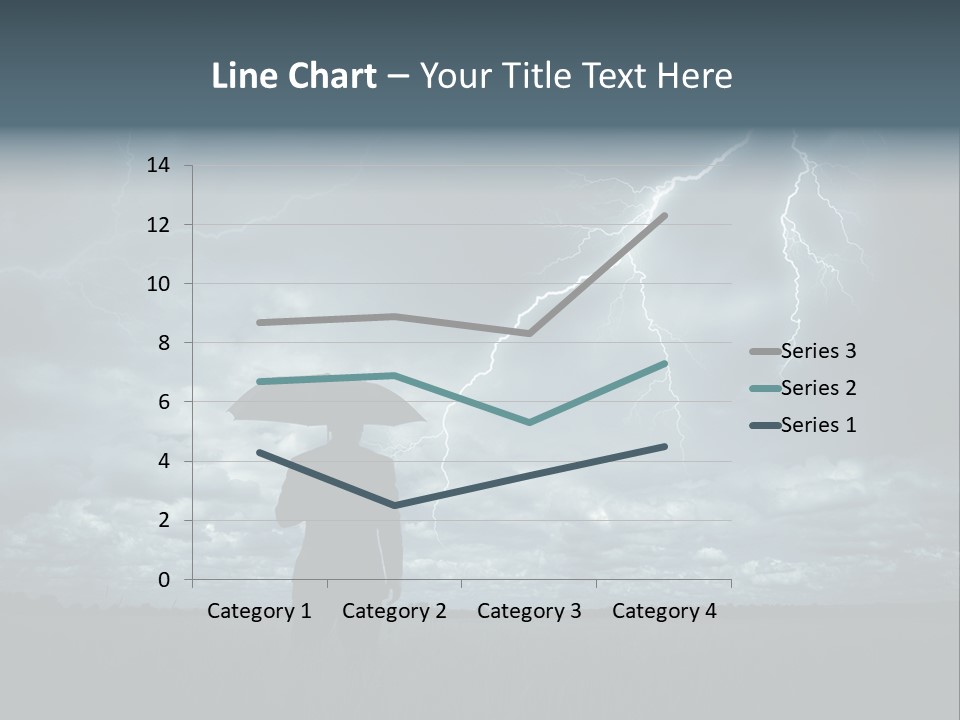 Grass Lightning Safety PowerPoint Template