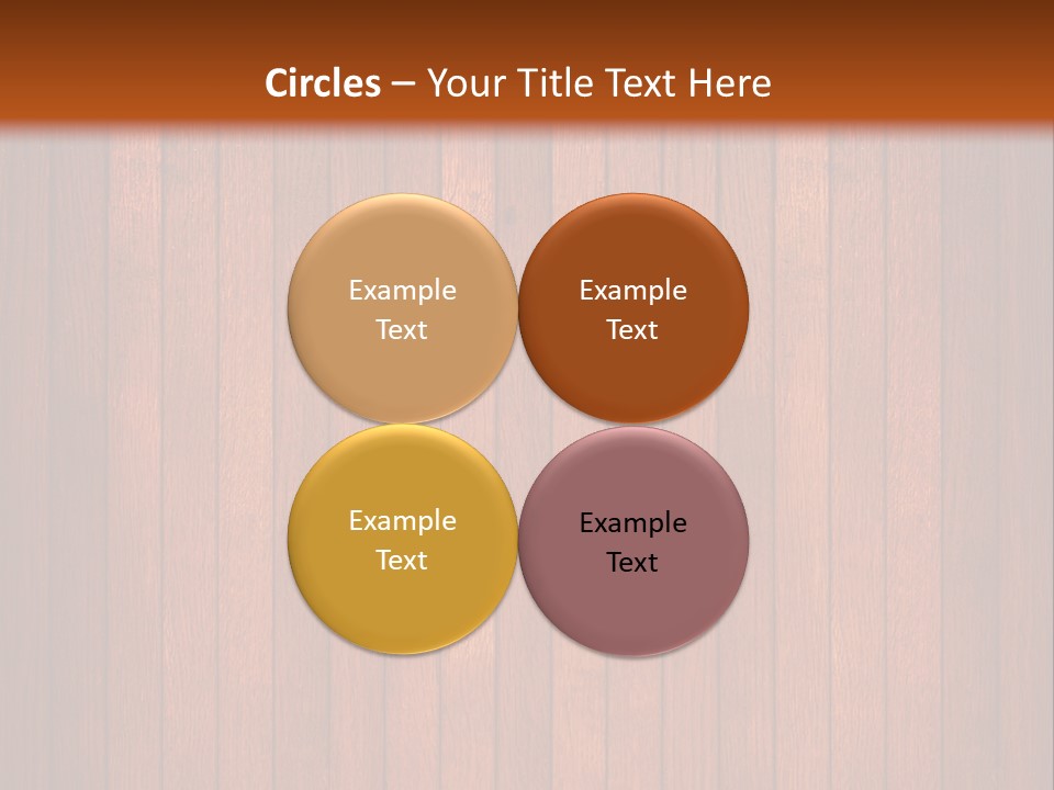 Oak Timber Wooden PowerPoint Template