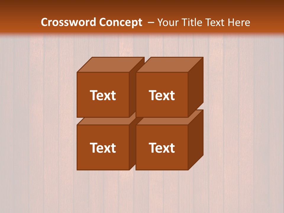 Oak Timber Wooden PowerPoint Template