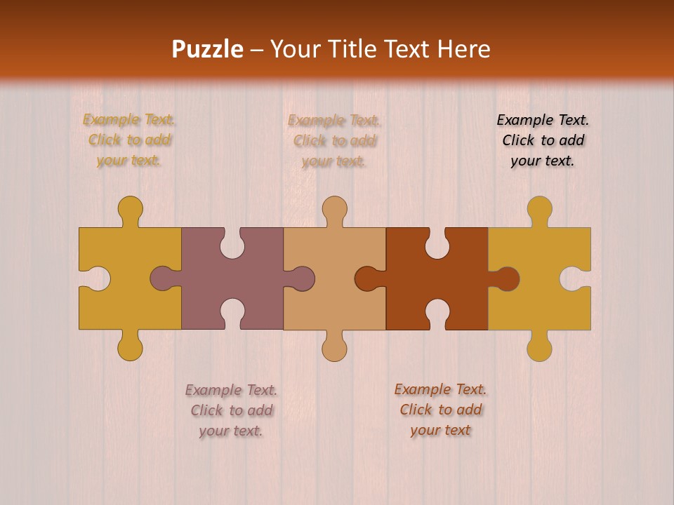 Oak Timber Wooden PowerPoint Template