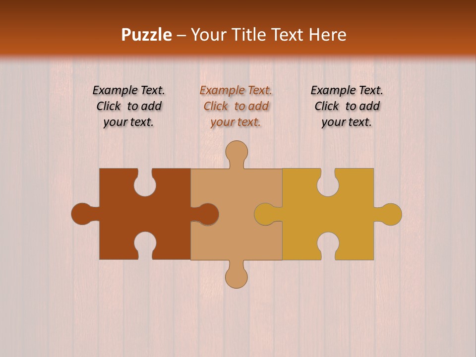 Oak Timber Wooden PowerPoint Template