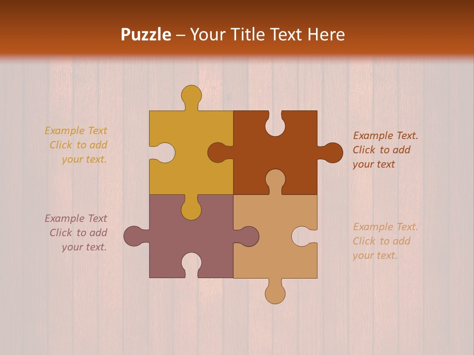 Oak Timber Wooden PowerPoint Template