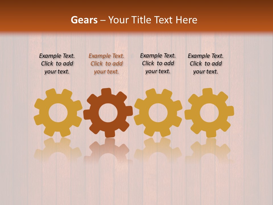 Oak Timber Wooden PowerPoint Template