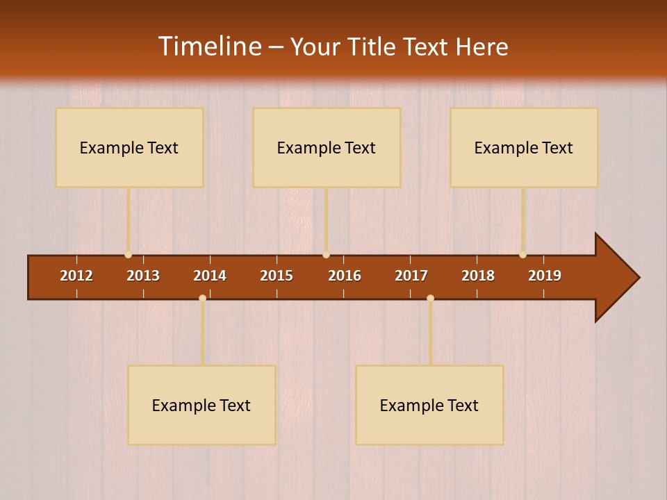 Oak Timber Wooden PowerPoint Template