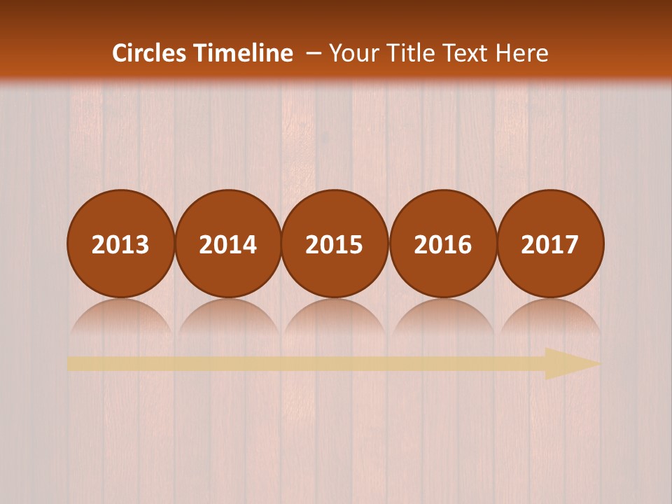 Oak Timber Wooden PowerPoint Template