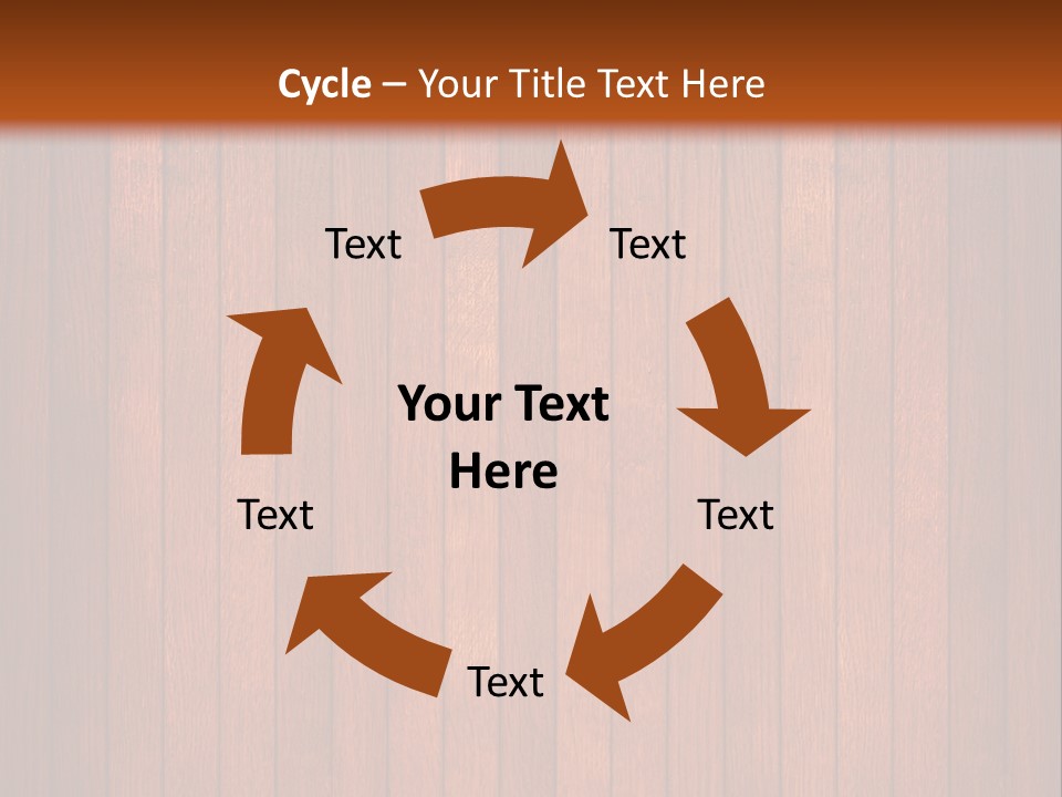 Oak Timber Wooden PowerPoint Template