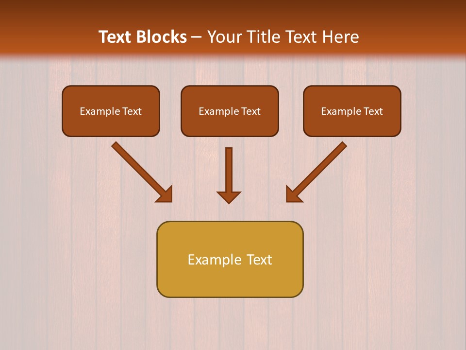 Oak Timber Wooden PowerPoint Template
