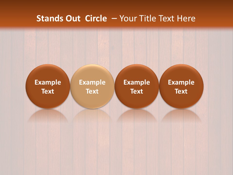 Oak Timber Wooden PowerPoint Template