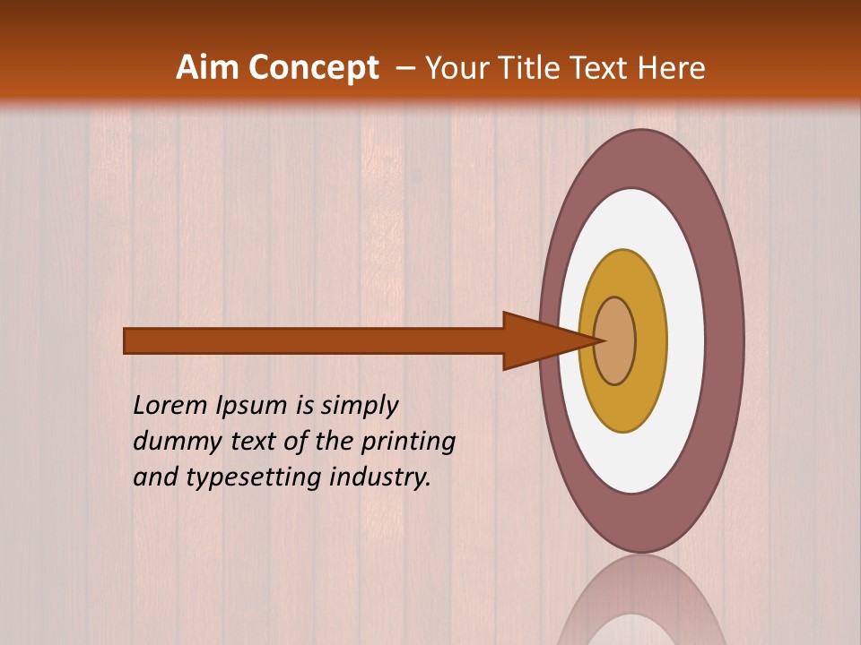 Oak Timber Wooden PowerPoint Template