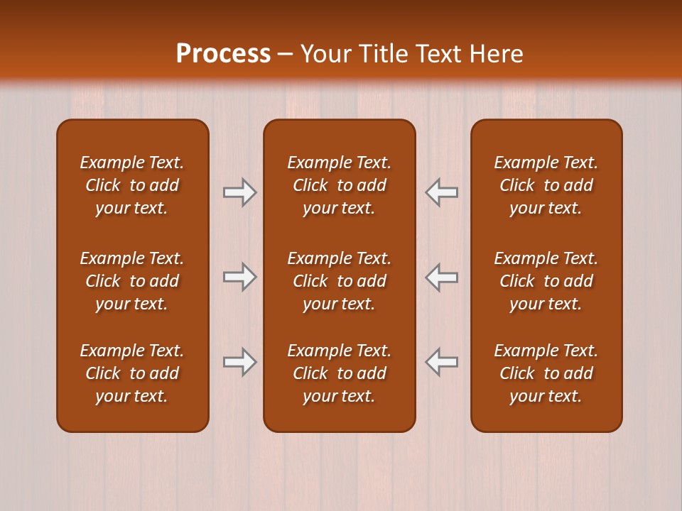 Oak Timber Wooden PowerPoint Template