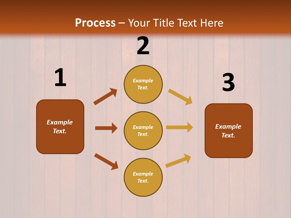 Oak Timber Wooden PowerPoint Template