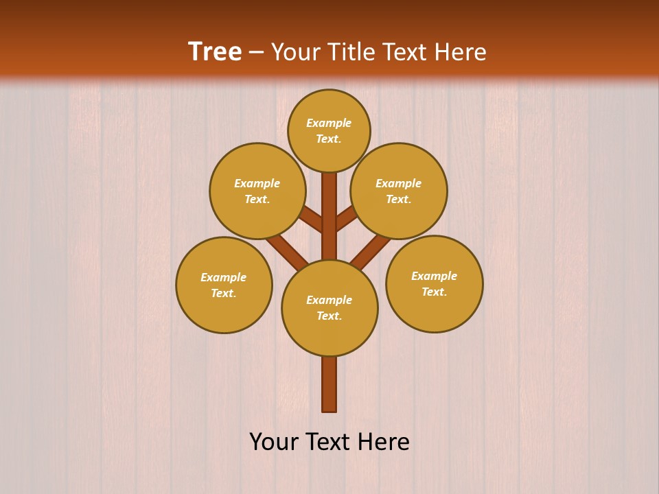 Oak Timber Wooden PowerPoint Template