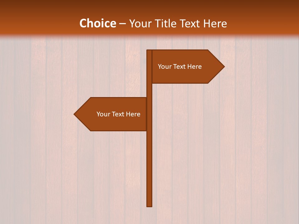 Oak Timber Wooden PowerPoint Template