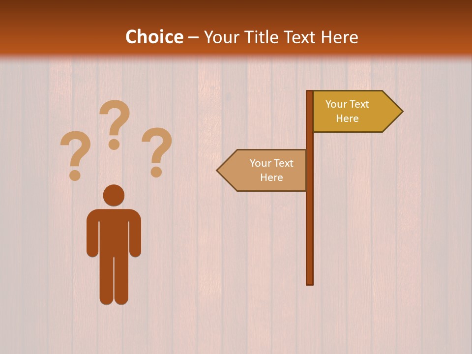 Oak Timber Wooden PowerPoint Template