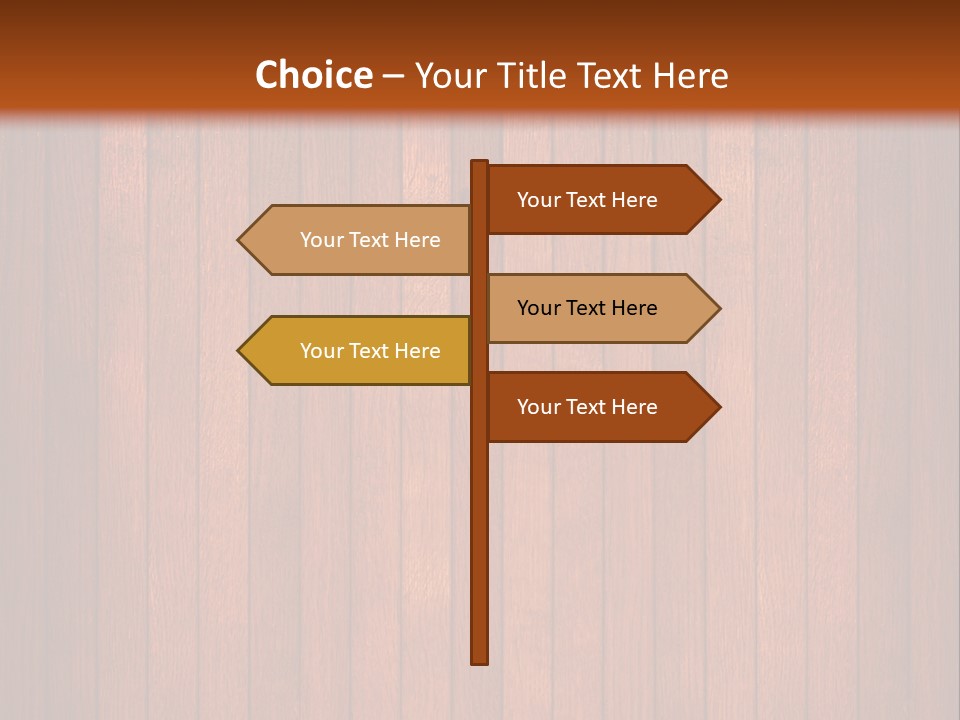 Oak Timber Wooden PowerPoint Template