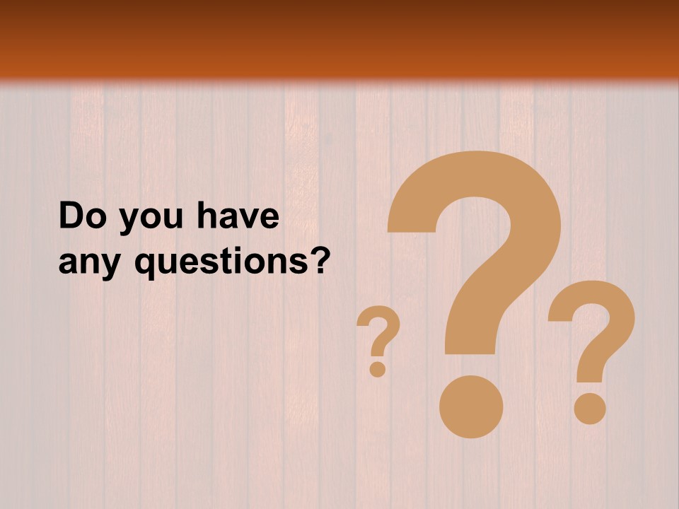 Oak Timber Wooden PowerPoint Template